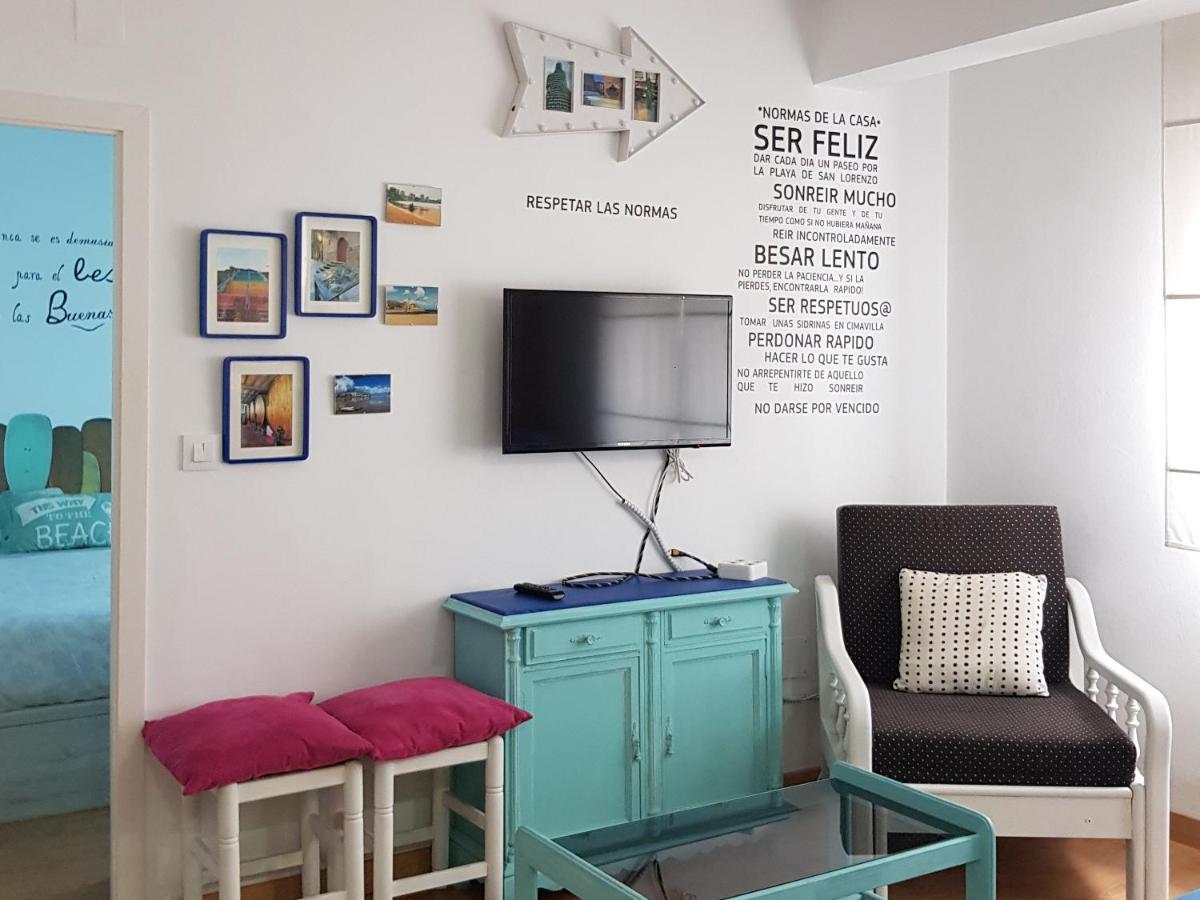 Apartamento Playa San Lorenzo Gijon Exterior photo
