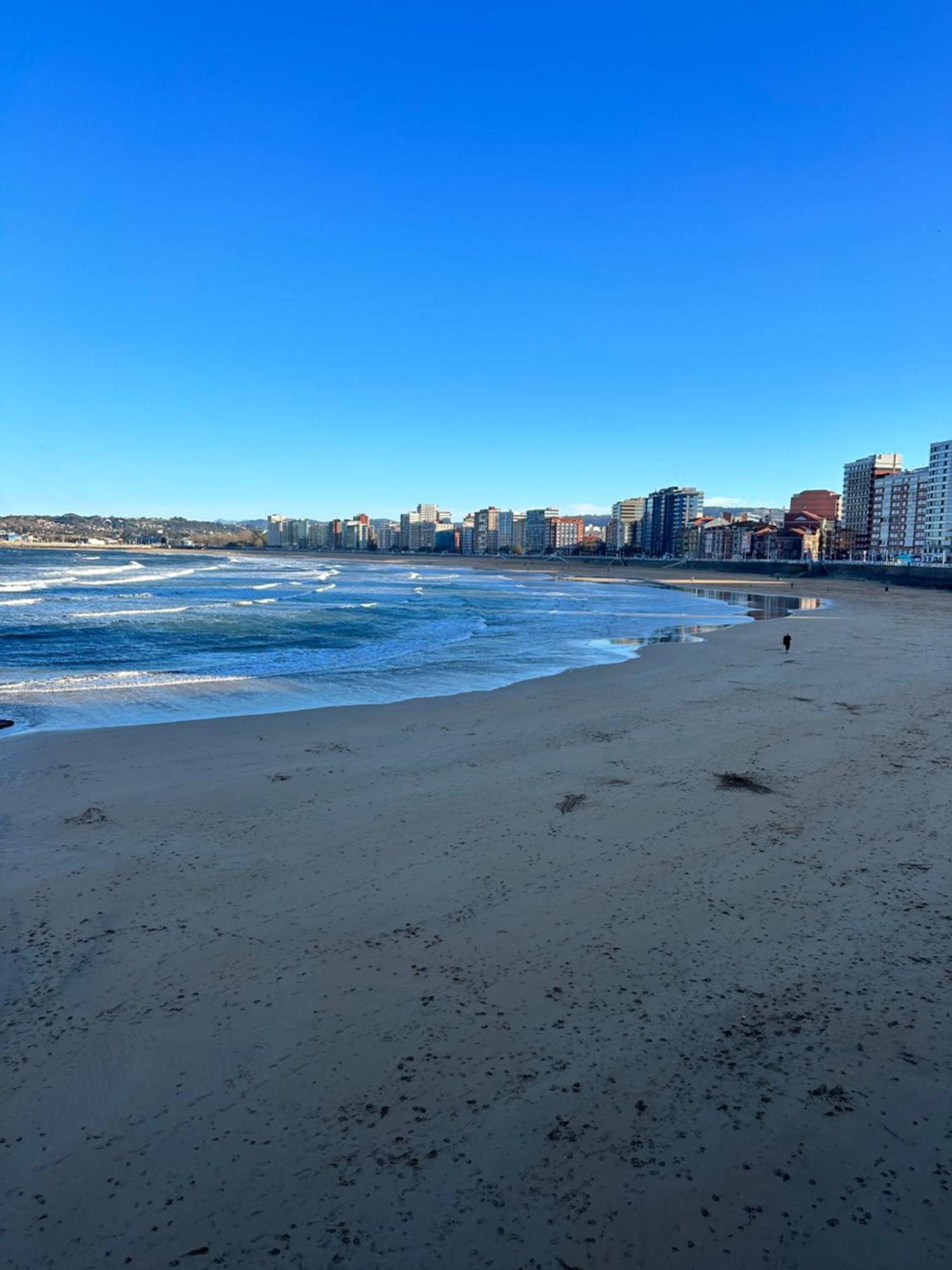 Apartamento Playa San Lorenzo Gijon Exterior photo